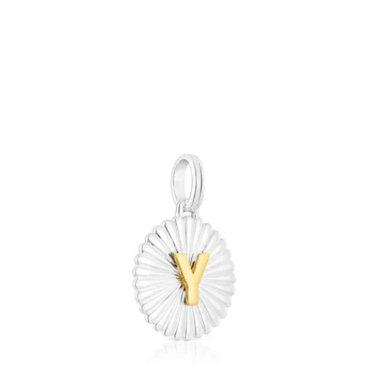Colgante medalla letra Y bicolor Alphabet^TOUS Clearance