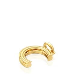 Colgante mediano letra C con baño de oro 18 kt sobre plata Alphabet^TOUS Clearance