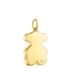 Colgante mediano oso con baño de oro 18 kt sobre plata 22 mm Sweet Dolls^TOUS Hot