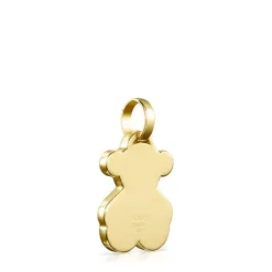 Colgante mediano oso con baño de oro 18 kt sobre plata Sweet Dolls^TOUS