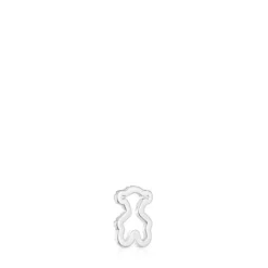 Colgante oso de oro blanco con diamantes 11,5 mm Icon Gems^TOUS Online