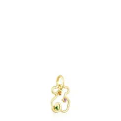 Colgante oso de oro y gemas Tsuri^TOUS Clearance