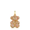 Colgante oso mediano de oro y gemas Bold Bear^TOUS Outlet