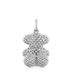 Colgante oso mediano texturizado de 22 mm Bold Bear^TOUS