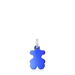 Colgante oso pequeño de acero en color azul Sweet Dolls^TOUS Online