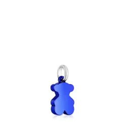 Colgante oso pequeño de acero en color azul Sweet Dolls^TOUS Online