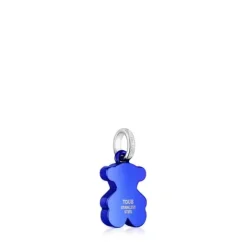 Colgante oso pequeño de acero en color azul Sweet Dolls^TOUS Online