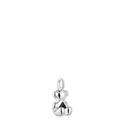 Colgante oso pequeño de plata y ónix Bold Bear^TOUS Sale