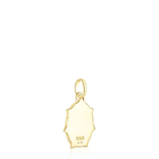 Colgante oval de oro con brillantes Tamara Falcó X^TOUS Outlet