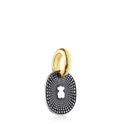 Colgante pequeño bicolor Oursin^TOUS Hot