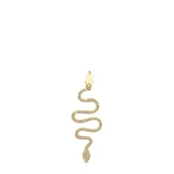 Colgante serpiente de oro y diamantes Good Vibes^TOUS Discount