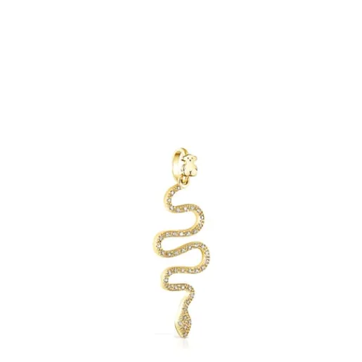 Colgante serpiente de oro y diamantes Good Vibes^TOUS Discount
