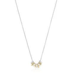 Collar bicolor con motivos Virtual Garden^TOUS Outlet