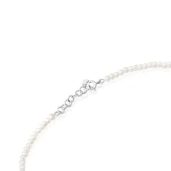 Collar bicolor con perlas cultivadas y motivos Virtual Garden^TOUS Clearance
