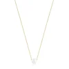 Collar con baño de oro 18 kt sobre plata y perla Gloss^TOUS