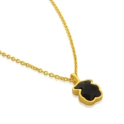 Collar con baño de oro 18 kt sobre plata Twist^TOUS Hot