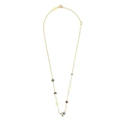 Collar con baño de oro 18 kt sobre plata y gemas Teddy Bear^TOUS Outlet
