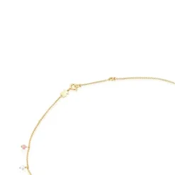 Collar con baño de oro 18 kt sobre plata y gemas Cool Joy^TOUS Best