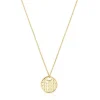Collar con baño de oro 18 kt sobre plata Logo^TOUS New