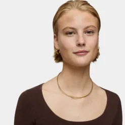 Collar con baño de oro 18 kt sobre plata Basicos^TOUS