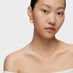 Collar con baño de oro 18 kt sobre plata Cool Joy^TOUS Sale