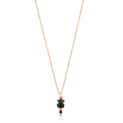 Collar con baño de oro rosa 18 kt sobre plata Erma^TOUS Sale
