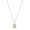 Collar con baño de oro rosa 18 kt sobre plata y espinela Camille^TOUS Best