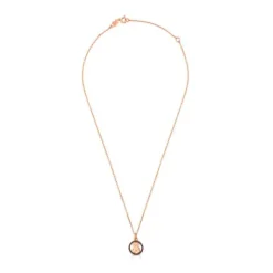 Collar con baño de oro rosa 18 kt sobre plata y espinela Camille^TOUS Best