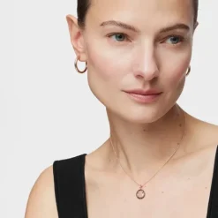 Collar con baño de oro rosa 18 kt sobre plata y espinela Camille^TOUS Best