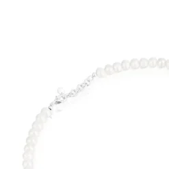 Collar con perlas cultivadas y motivos flor de plata Bold Motif^TOUS Outlet
