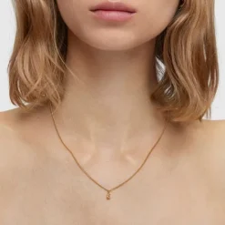 Collar corto barbado con baño de oro 18 kt sobre plata Bold Bear^TOUS Discount