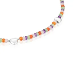 Collar corto con gemas y motivos de plata Bold Motif^TOUS Discount