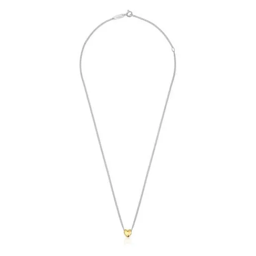 Collar corto corazón bicolor My Other Half^TOUS Discount