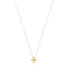 Collar corto cruz de oro y diamantes Basics^TOUS Hot