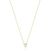 Collar corto de oro y cuarzo cristal de roca Color Pills^TOUS Online