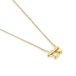 Collar corto de oro y oso I-Bear^TOUS New