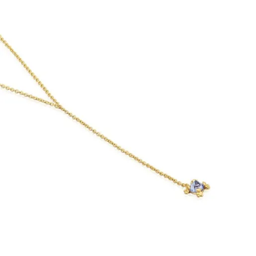 Collar corto de oro y tanzanita Color Pills^TOUS Discount