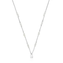 Collar corto de plata, perlas cultivadas y detalle oso Sweet Dolls^TOUS Clearance