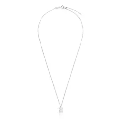 Collar corto de plata y motivo oso Sweet Dolls^TOUS New