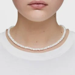 Collar corto de plata y nácar Basic Colors^TOUS Discount