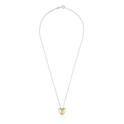 Collar corto doble corazón bicolor My Other Half^TOUS Hot