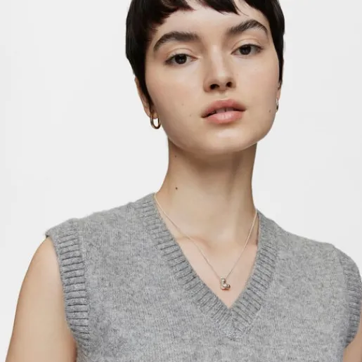 Collar corto doble oso pequeño bicolor My Other Half^TOUS Sale