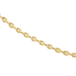 Collar corto logo con baño de oro 18 kt sobre plata MANIFESTO^TOUS Discount
