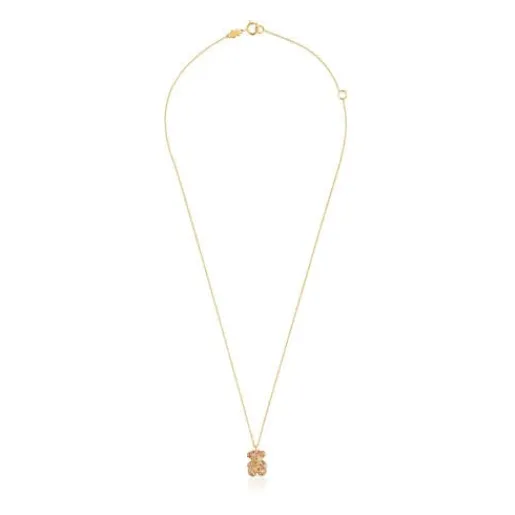 Collar corto oso de oro y gemas Bold Bear^TOUS Best