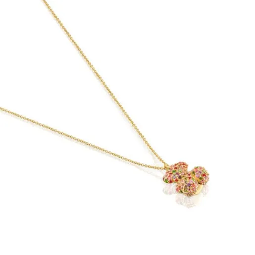 Collar corto oso de oro y gemas Bold Bear^TOUS Best