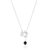 Collar corto oso de plata y ónix I-Bear^TOUS Hot