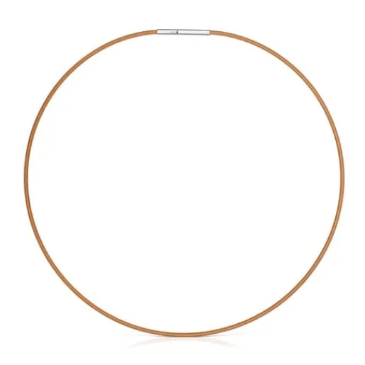 Collar de acero IP naranja 2 mm Mesh Tube^TOUS Sale