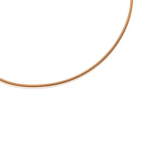 Collar de acero IP naranja 2 mm Mesh Tube^TOUS Sale