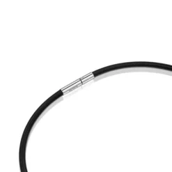 Collar de IP negro 4 mm Mesh Tube^TOUS
