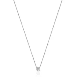 Collar  de oro blanco con diamantes Alecia^TOUS Hot